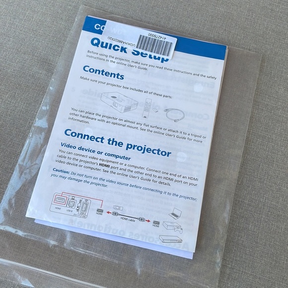 Epson CO-W01 WxGA projector - Picture 7 of 16